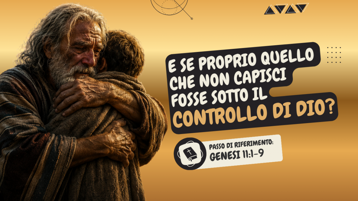 E se proprio quello  che non capisci  fosse sotto il controllo di Dio?