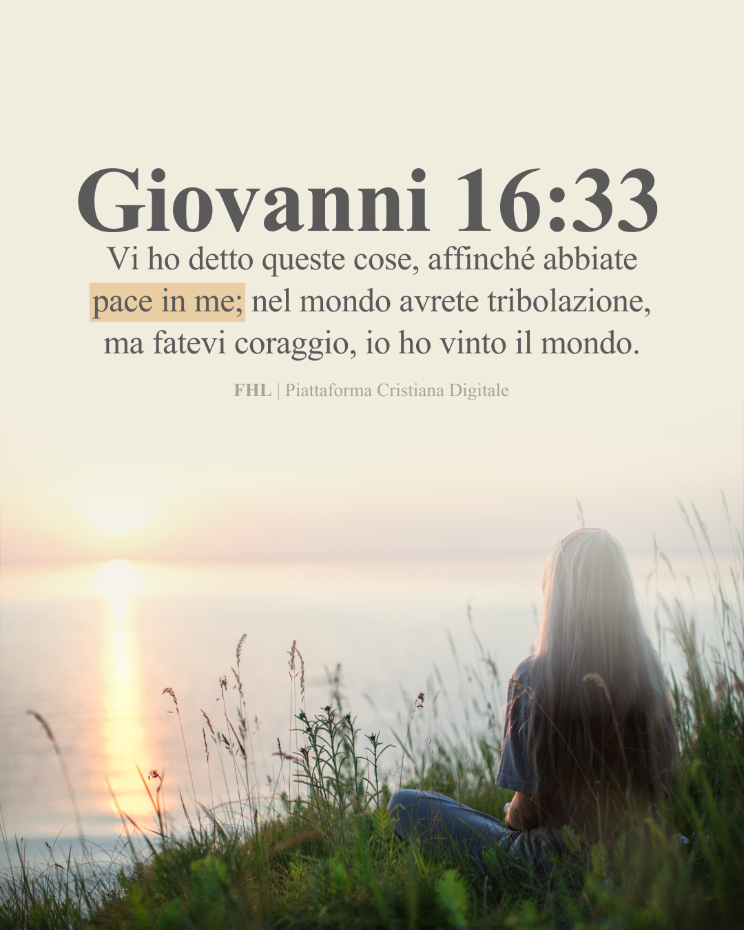 Giovanni 16:21-33