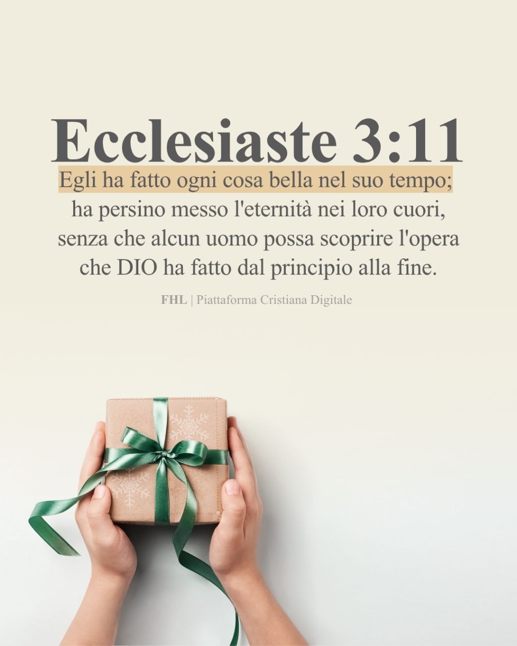 Ecclesiaste 3:1-14