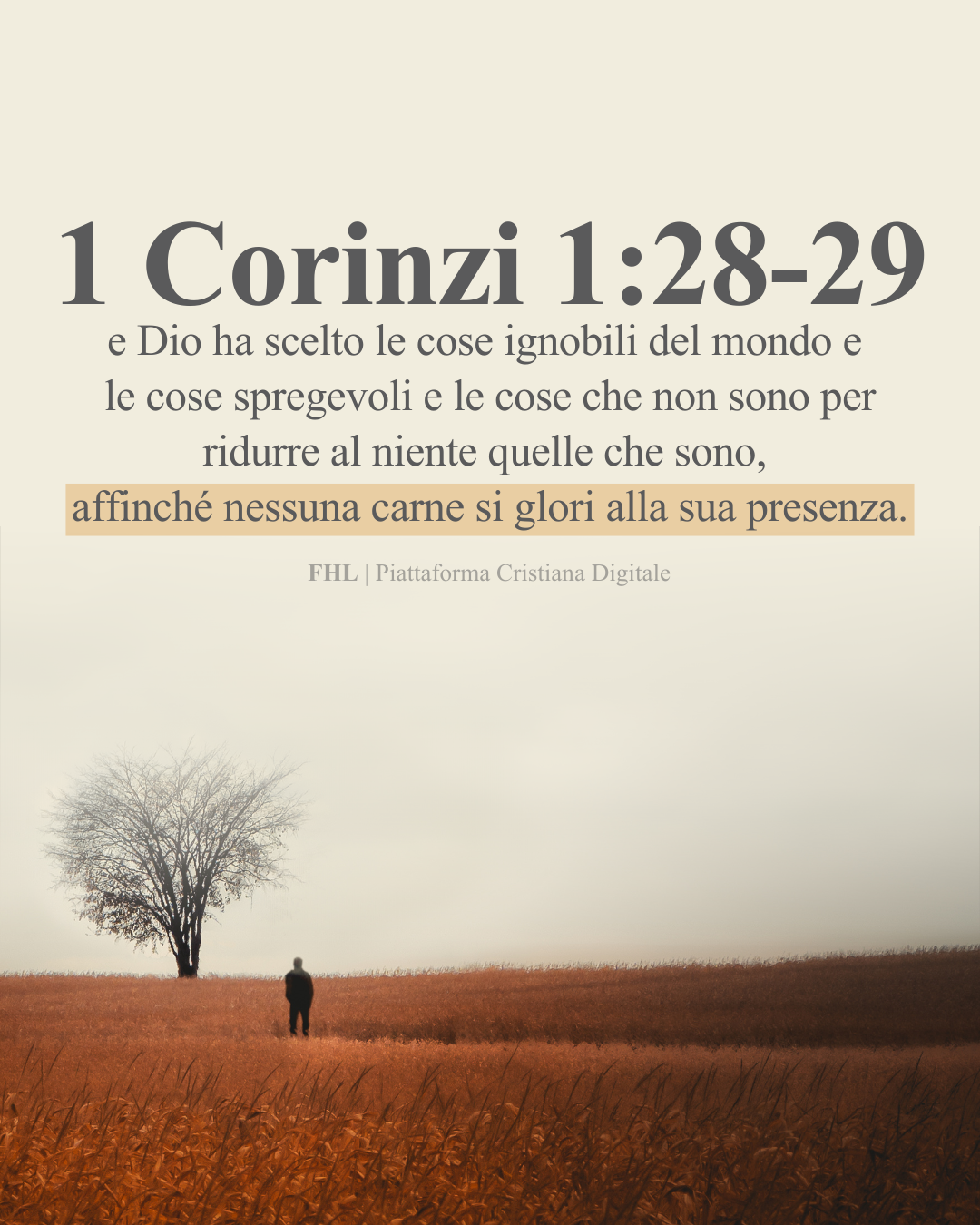 1 Corinzi 1:21-31