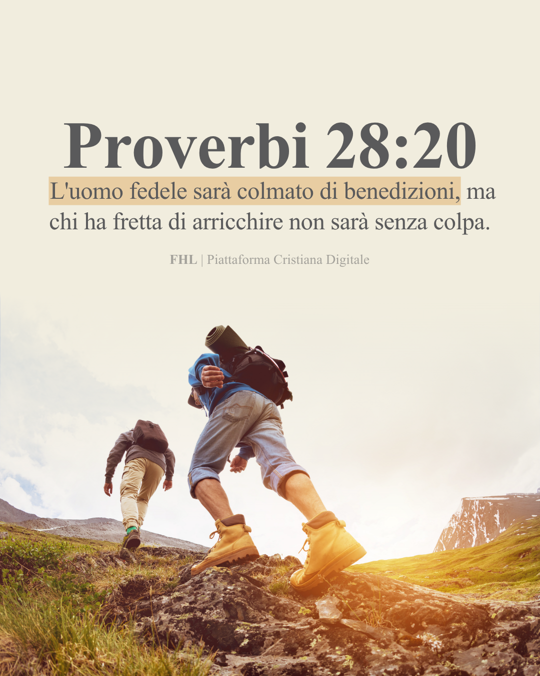 Proverbi 28:18-22