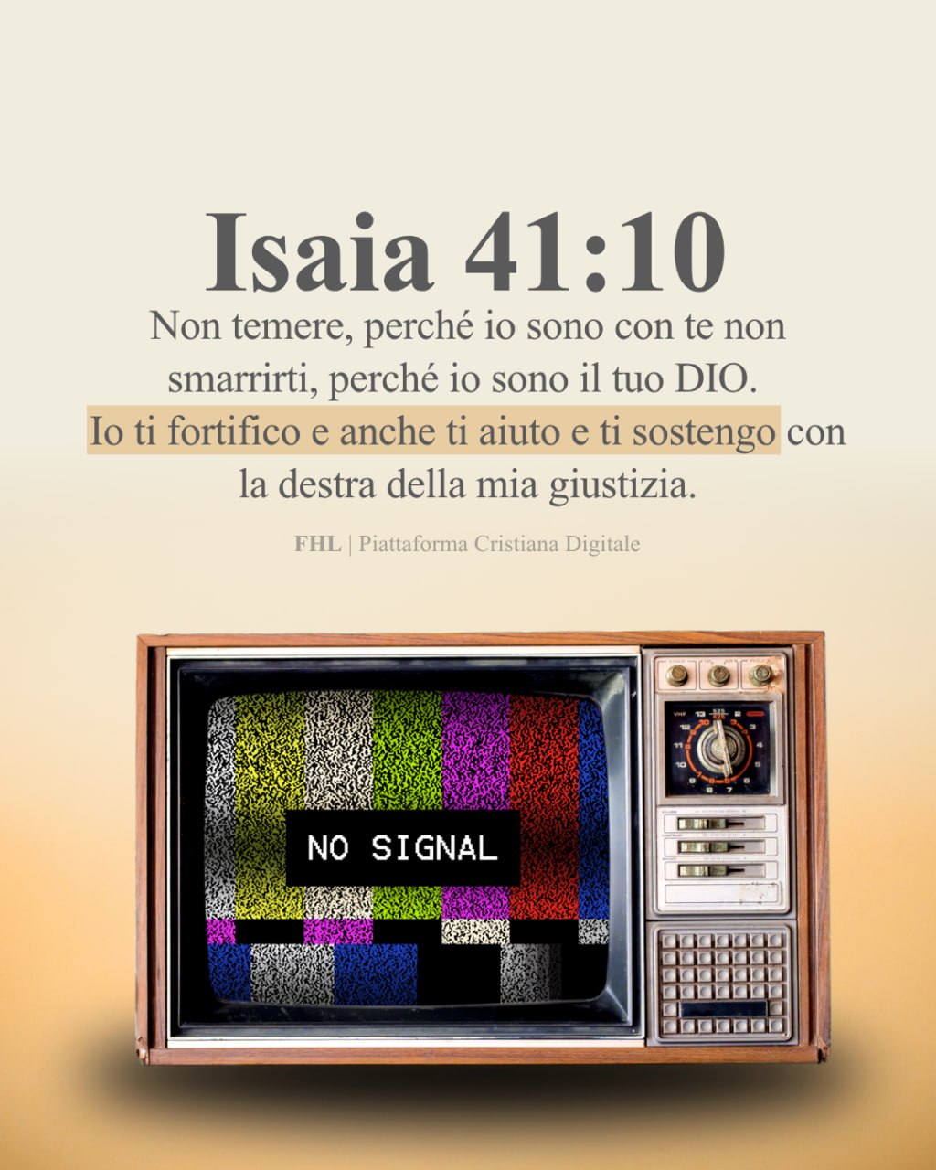 ASSENZA DI SEGNALE