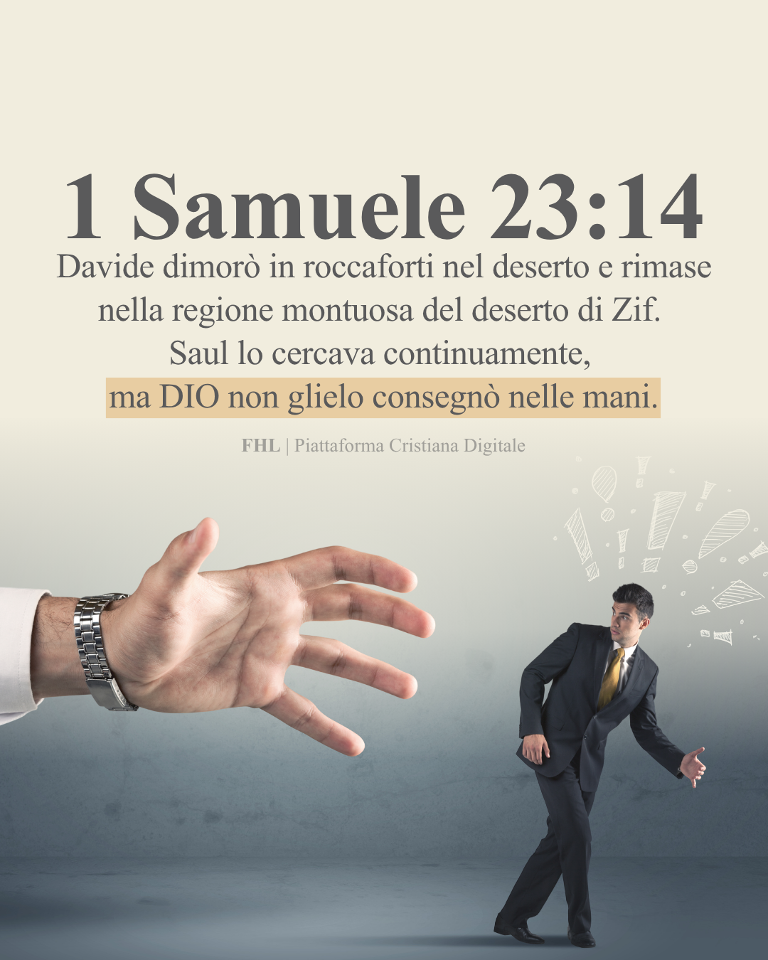 1 Samuele 23:14-29