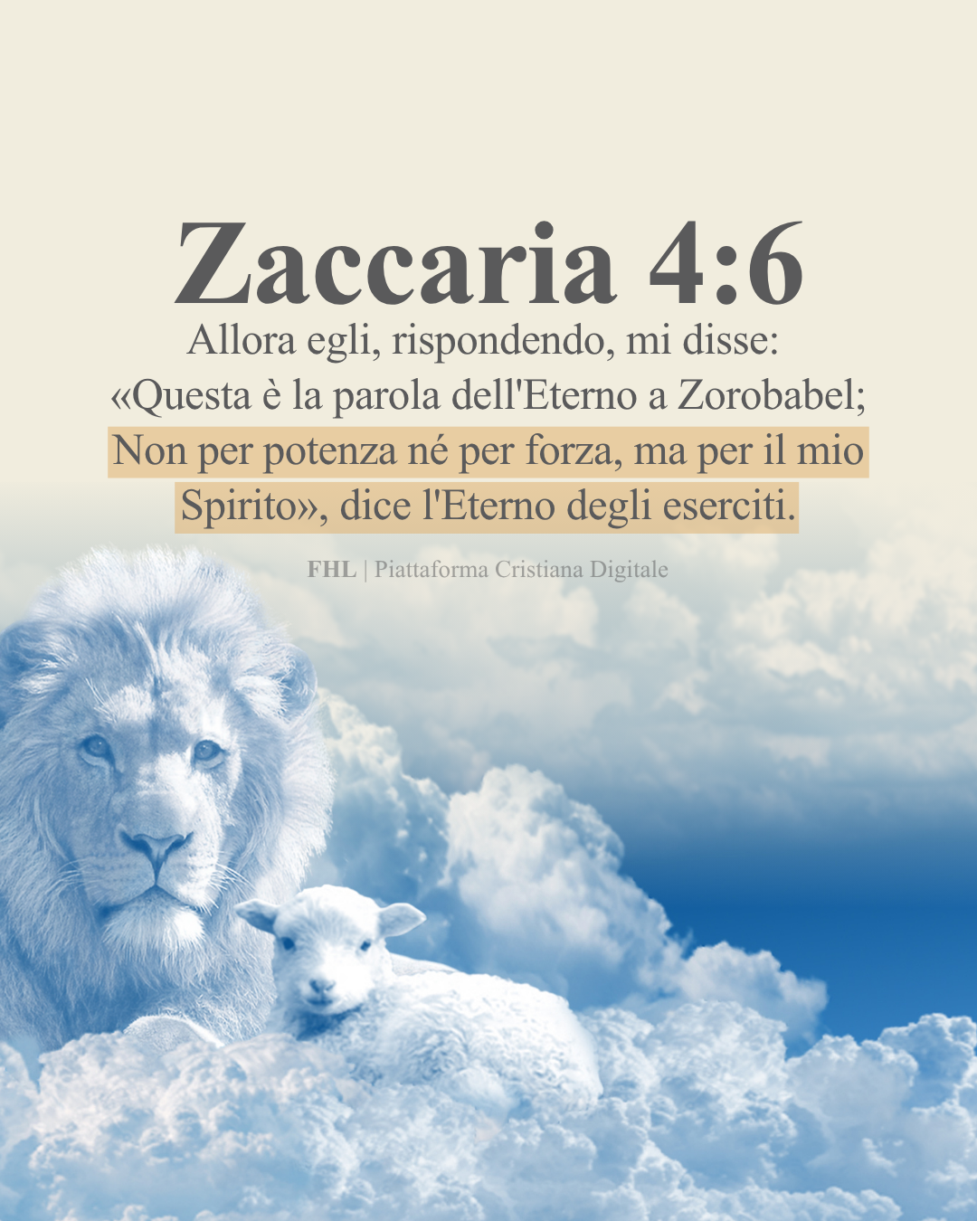 Zaccaria 4:6-10