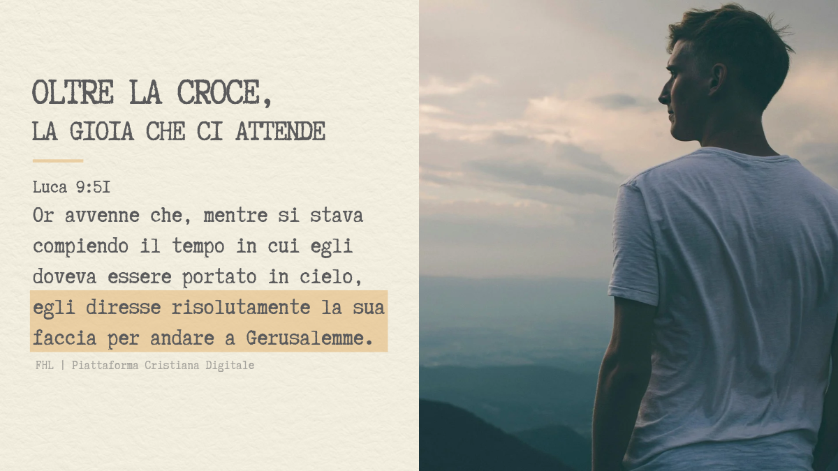 Oltre la croce, la gioia che ci attende